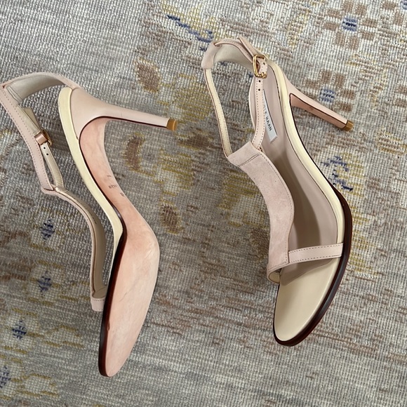 Cole Haan Heeled Suede Leather Sandals Size 6.5 - Picture 9 of 15